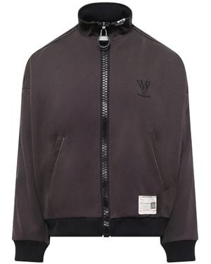 Maison Mihara Yasuhiro Wide-Back Track Jacket - Black