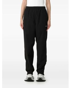 Balenciaga Elastic-Waistband Track Pants - Black