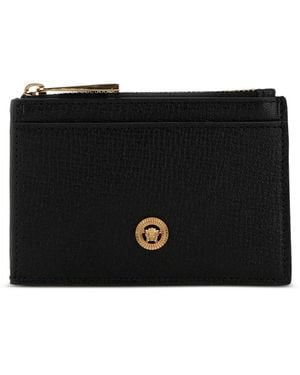 Versace Logo Card Holder - Black