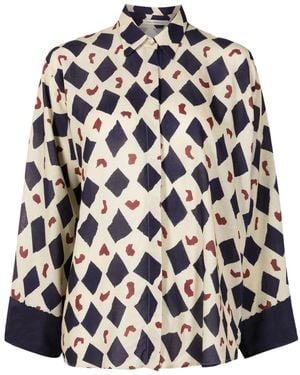 Lenny Niemeyer Blouse Met Geometrische Print - Zwart