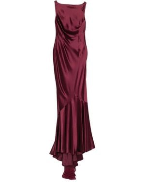 retroféte Abito Lungo Ambrosia - Viola