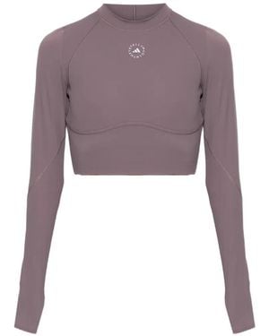 adidas By Stella McCartney Haut D'Entraînement À Manches Longues - Purple