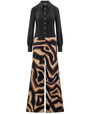 PUCCI Button Jumpsuit - Black