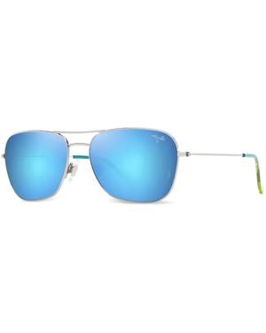 Maui Jim Gafas de sol Naauao con montura piloto - Azul