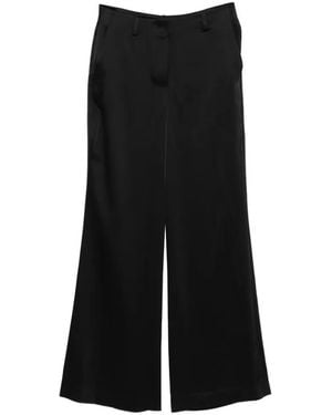Theory Flared Broek - Zwart