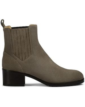 Doucal's Round-Toe Chelsea Boots - Brown