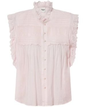 Isabel Marant Dersia Top - Pink