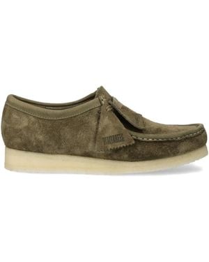 Clarks Wallabee Loafers - Green