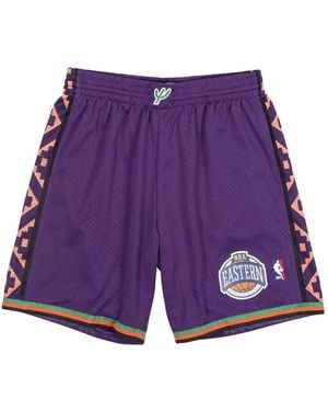 Mitchell & Ness X Nba 1995 All-Star East Shorts - Purple