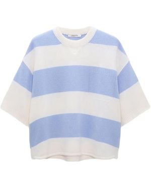 Dorothee Schumacher Striped Jumper - Blue