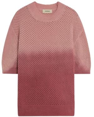 A PAPER KID T-Shirt En Maille - Red
