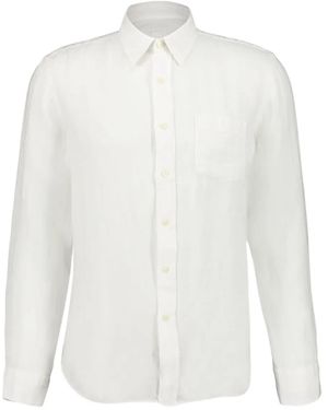 120% Lino Linen Shirt - White