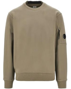 C.P. Company Jersey Con Detalle Lens - Neutro