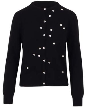 Vivetta Button-Embellished Cardigan - Blue