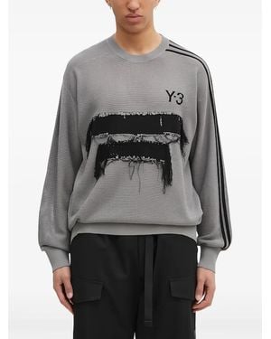 Y-3 Crew-Neck Jumper - Grey