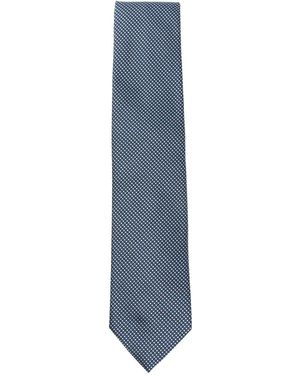 Brioni Silk Tie - Blue