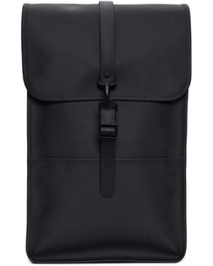 Rains W3 Flap Magnetic Backpack - Black