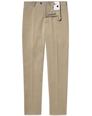 Fursac Button-Fastening Chinos - Natural