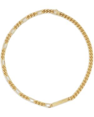Lanvin Chain Metals Alloys Necklace - Metallic