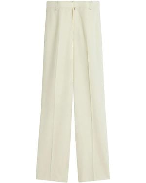 Lanvin Straight Trousers - White
