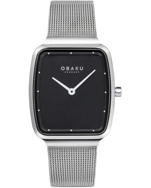 Obaku Tern Lille 27Mm Watch - Gray