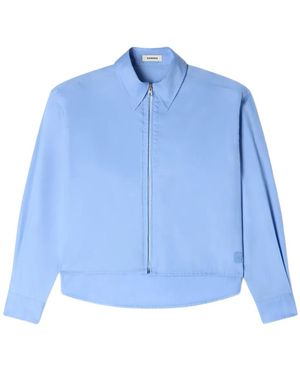 Sandro Zipped Shirt - Blue