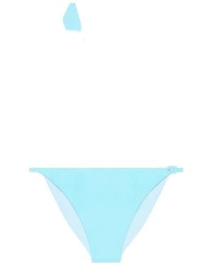 Courreges Buckle Bikini - Blue