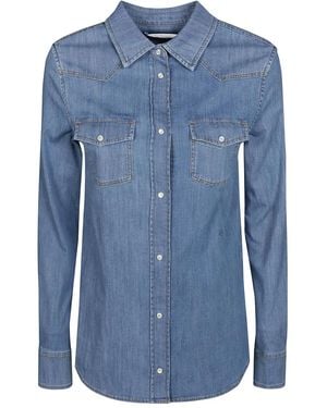 Jacob Cohen ポケットデニムシャツ - ブルー