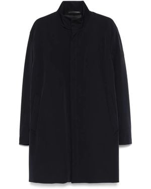 Giorgio Armani Single-Breasted Coat - Blue