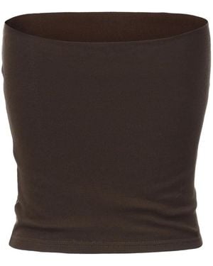 ili node Helen Ring-Detail Top - Black