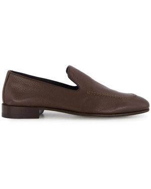 Manolo Blahnik Truro Loafers - Brown