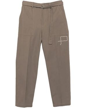 Sacai Belted Trousers - Grey