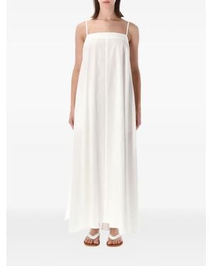 Studio Nicholson Vestido Largo Achille - Blanco