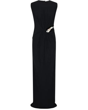 Christopher Esber Drapiertes Maxikleid - Schwarz
