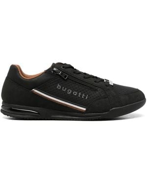 Bugatti Trevor Side-Zip Trainers - Black