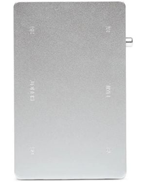 HELIOT EMIL Kartenetui Aus Aluminium - Grau