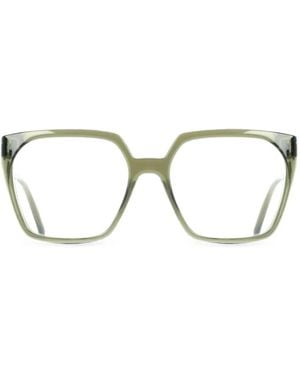 Ferragamo Eyewear Geometric-Frame Glasses - Multicolor