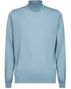 Lardini Roll-neck Sweater - ブルー