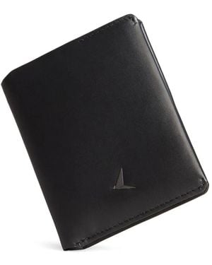 Troubadour Pass-Etui Aus Glattem Leder - Schwarz