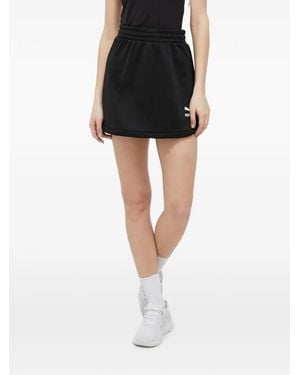 PUMA Minigonna Con Logo - Nero