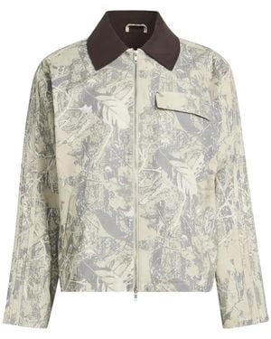 adidas Originals Veste À Poches À Rabat - White