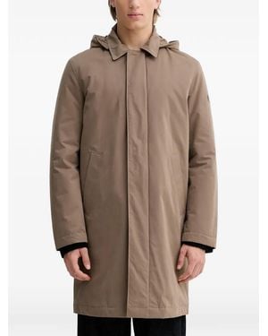 Marc O' Polo Hooded Coat - Brown