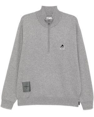 Izzue Nhiz Logo Sweater - Gray