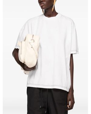Acne Studios Logo-Print T-Shirt - White