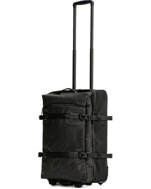 EA7 Maleta Con Asa Superior Y Logo - Negro