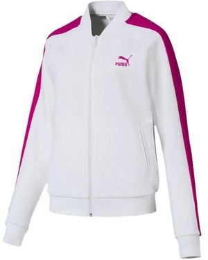 PUMA Zip-Fastening Sweatshirt - White