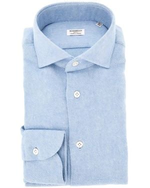 Borriello Button Shirt - Blue
