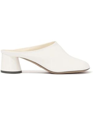 Proenza Schouler Mules Glove 50 Mm - Blanc