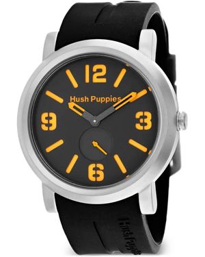 Hush Puppies Classic 46Mm Watch - Black