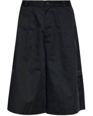 adidas Adibreak Logo-Patch Shorts - Black